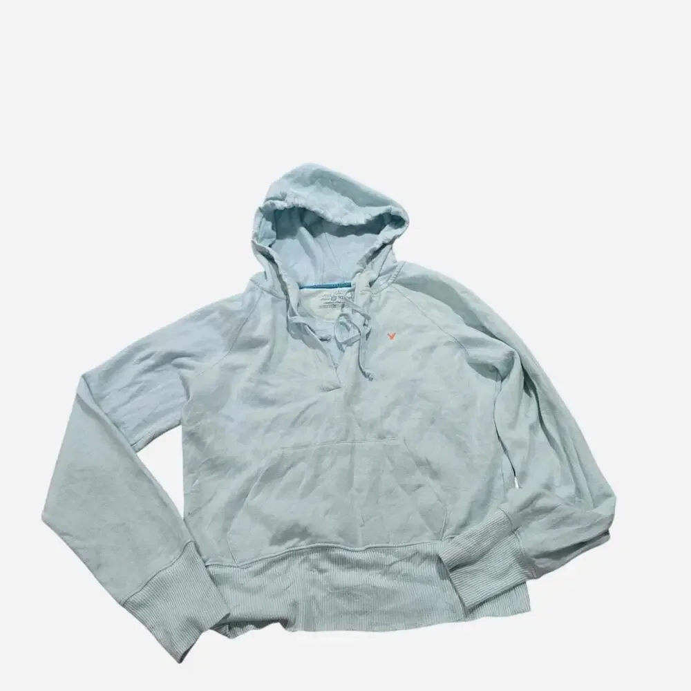 American Eagle Women's blue green Hoodies